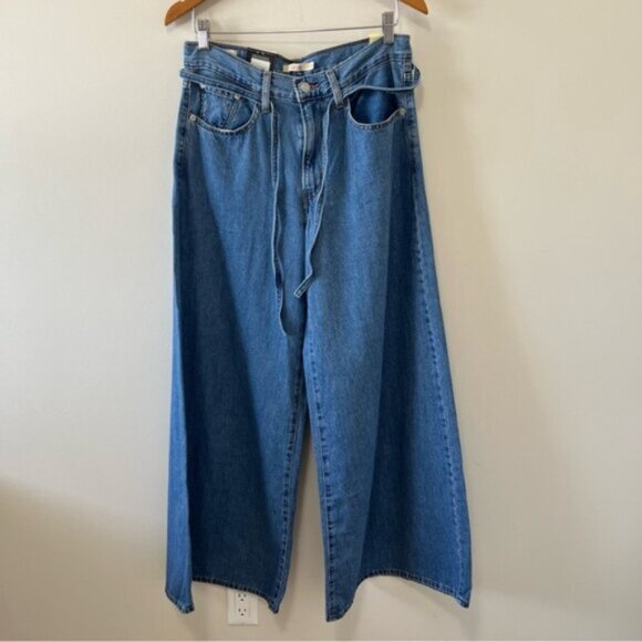 Levi’s x Free People XL SUPERWIDE WOMEN'S JEANS size 27 - Picture 6 of 15